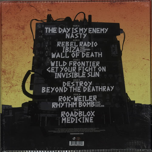 The Prodigy The Day Is My Enemy UK Vinyl Box Set (627392)